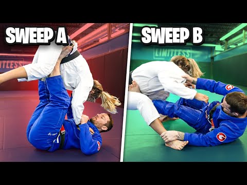 Видео: Простые системы A/B SWEEP | Основы бразильского джиу-джитсу