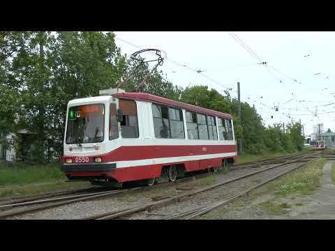 Видео: Трамваи в Ручьях 2015г