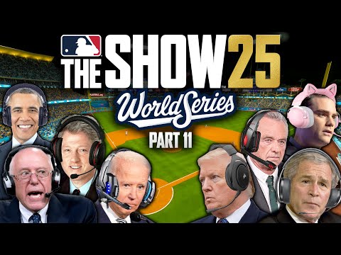 Видео: Президенты США играют в MLB The Show 25 — СПЕЦИАЛЬНЫЙ ВЫПУСК К МИРОВОЙ СЕРИИ (Часть 11)