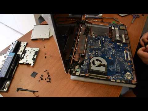 Видео: Как разобрать и собрать ноутбук eMachines G730G часть 2