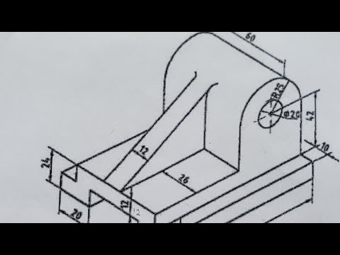 Видео: Основы изометрической проекции: простое техническое черчение