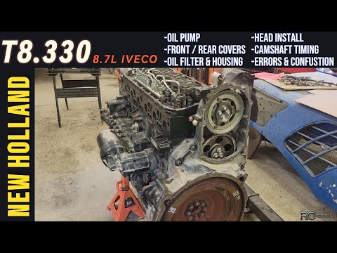 Видео: Ремонт двигателя Iveco объёмом 8,7 л | Часть 4: Головоломка с фазами газораспределения — ошибки и...