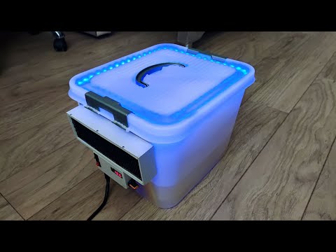 Видео: Увлажнитель - очиститель воздуха.