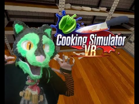 Видео: Денк все видео бьет тарелки/Cooking Simulator VR №3