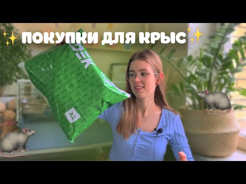 Видео: РАСПАКОВКА ПОСЫЛКИ ДЛЯ КРЫС 📦🐭