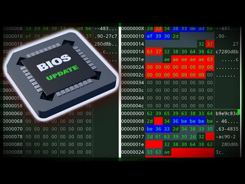 Видео: Собираем BIOS из апдейта и неисправного дампа в HEX редакторе на примере HP PRObook 450 (quanta x83)