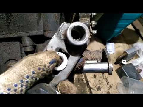 Видео: Ремонт кулисы Вито (Vito) 638