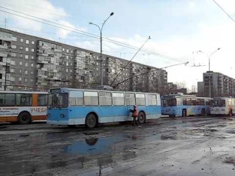 Видео: Троллейбус № 474 и слет штанг.