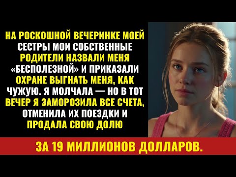 Видео: После унижения на вечеринке сестры я сделала шаг, который стоил им $19 миллионов