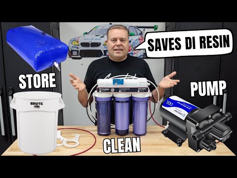 Видео: Система обратного осмоса Amazon | Обратный осмос | Хранение и использование воды, очищенной метод...