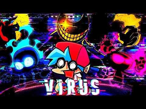 Видео: Жуткие КАПХЕД, БЕНДИ, САНС Теперь Заражённые Глитч Вирусом Friday Night Funkin vs Indie Cross