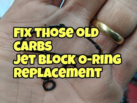 Видео: Замена уплотнительного кольца жиклера Keihin