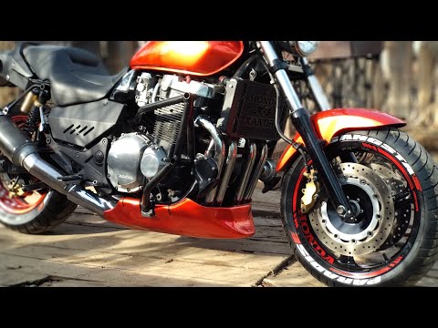 Видео: Honda X4 ХАЧ Восстановление | Рубрика рестайлинг | Restoration motorcycle