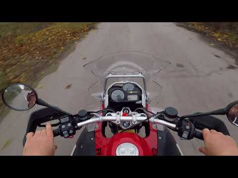 Видео: Покатушки на BMW R1200GS Adventure. Пролёт 180км.ч. по ямам на хреновом асфальте.