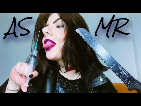 Видео: АСМР Маньяк💀⛓~Ролевая Игра~ || ASMR Maniac ~Role Play~💉