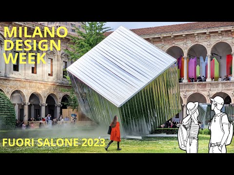 Видео: 4K Неделя Дизайна Milano Design Week 2023: лучшее из Fuorisalone — часть 2
