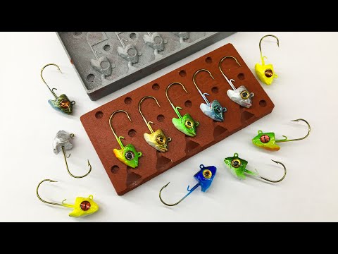 Видео: Изготовление свинцовых джиг-головок для свимбейтов (часть 2 из 2 — заливка форм и свинца)
