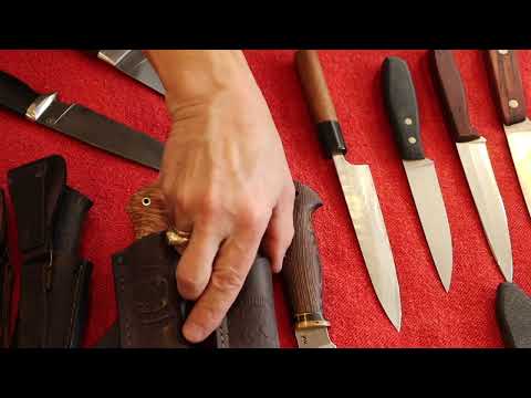 Видео: Какие ножи я использую на кухне My kitchen knives