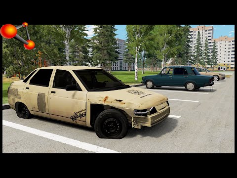 Видео: ЗАБРОШЕННАЯ ДЕСЯТКА ВО ДВОРЕ! Восстановим? - beamNg Drive