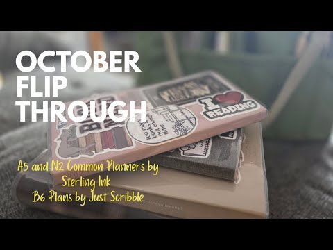 Видео: Октябрьский переворот | Планировщики формата A5 и N2 Sterling Ink и планы формата B6 от Just Scri...