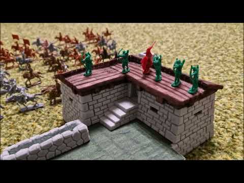 Видео: Игра в Солдатики 1