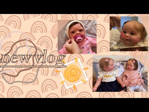 Видео: 🤎влог с 3 реборнами✨/к Мелиссе с Маей пришла няня?!/ у Даниэлы что-то с животиком?🥺/ 1ч