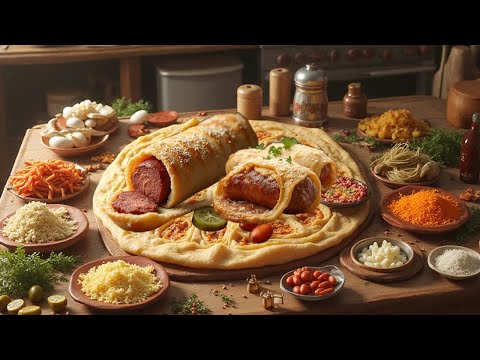 Видео: Быстрый перекус за минуты. Быстро, просто, и очень вкусно.