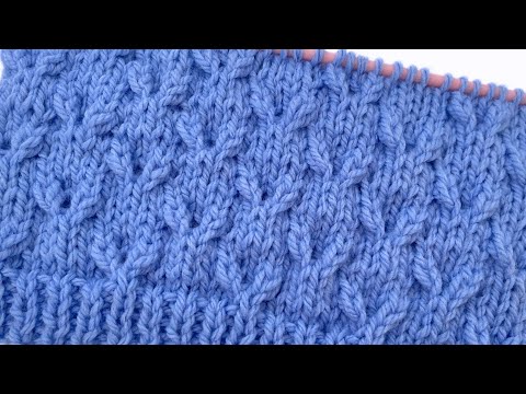 Видео: ПРОСТОЙ УЗОР ВЯЗАНИЯ