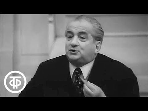 Видео: Ираклий Андроников. Первый раз на эстраде (1971)