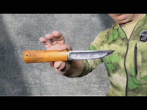 Видео: Северный нож. Знакомство. Тест. Правка.