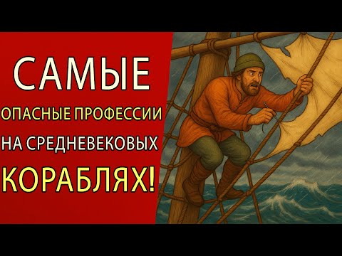 Видео: Самые опасные работы на средневековых кораблях!