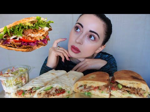 Видео: РАЗБОРКИ С КВАРТИРОСЪЁМЩИКАМИ/ Донер, шаурма Mukbang Ayka Emilly