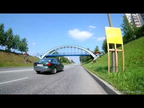 Видео: По городу Лесному на электровелике. In the city of Lesnoy on an electric car.