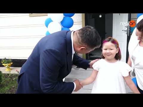 Видео: Кара-Кулжада УКМК кызматкерлери үчүн жаңы кызматтык үй пайдаланууга берилди