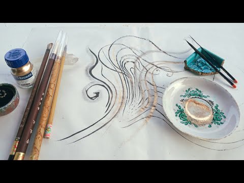 Видео: тест Aqua Bronze на китайской бумаге