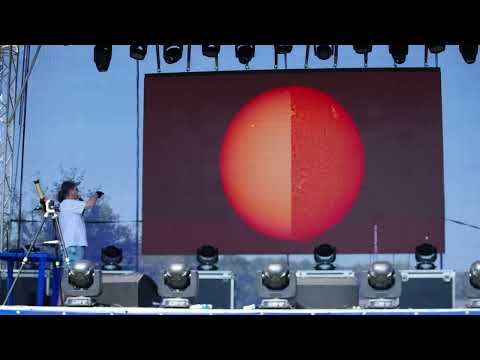 Видео: Наблюдение Солнца в хромосферные телескопы CORONADO: Руслан Ильницкий