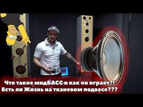 Видео: Что такое мидБАСС и как он играет?! Есть ли Жизнь на тканевом подвесе???