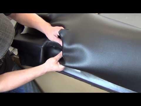 Видео: Обтяжка панели каучуковым материалом 1 часть