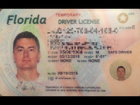 Видео: Получить права по туристической визе в Майами Флорида. Подробно! США