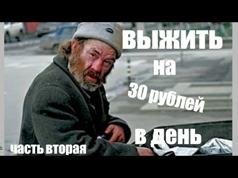 Видео: День на 30 рублей . Часть вторая. Ужин , Вердикт.