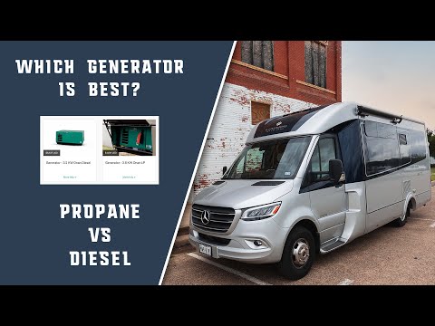 Видео: Пропановый или дизельный генератор для фургонов для отдыха и путешествий? Я выбрал неправильный в...
