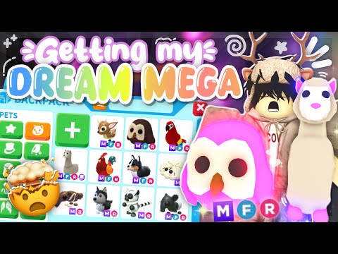 Видео: ПОЛУЧАЮ МОЮ *МЕГАМЕЧТУ* В ADOPTE ME! 🌈🤯