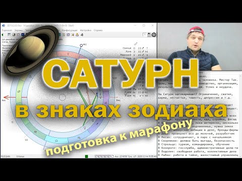 Видео: Сатурн в Знаках Зодиака