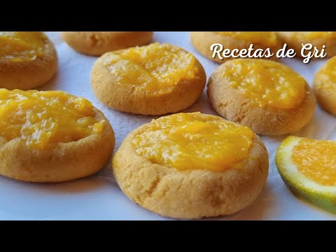 Видео: 🍊Апельсиновое печенье, без глютена, с домашним апельсиновым джемом