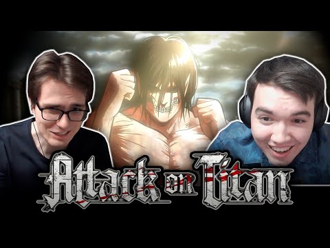 Видео: ЭРЕН - ТИТАН??? 🗿 Атака Титанов / Attack on Titan | 1 Сезон 7-8 Серия | Реакция