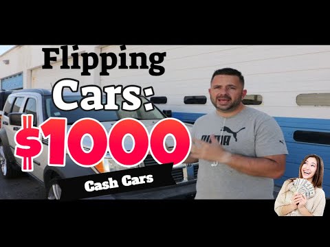 Видео: Перепродажа автомобилей: автомобили за 1000 долларов для большой прибыли. Часть 1