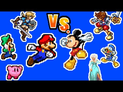 Видео: Nintendo против Disney (Марио против Микки Мауса)