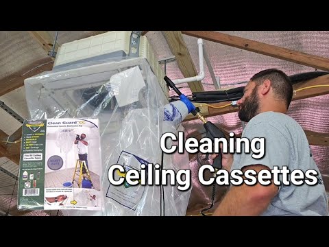 Видео: Хитрости чистки потолочных кассет, которые вам нужно знать