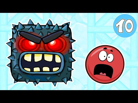 Видео: КРАСНЫЙ ШАР против Черного Квадрата №10. ФИНАЛ. Мультик ИГРА Red Ball 4 на Хвостик ТВ