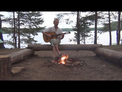 Видео: Костёр у подножья.